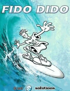 بازی موبایل Fido Dido Surfing به صورت جاوا برای موبایل